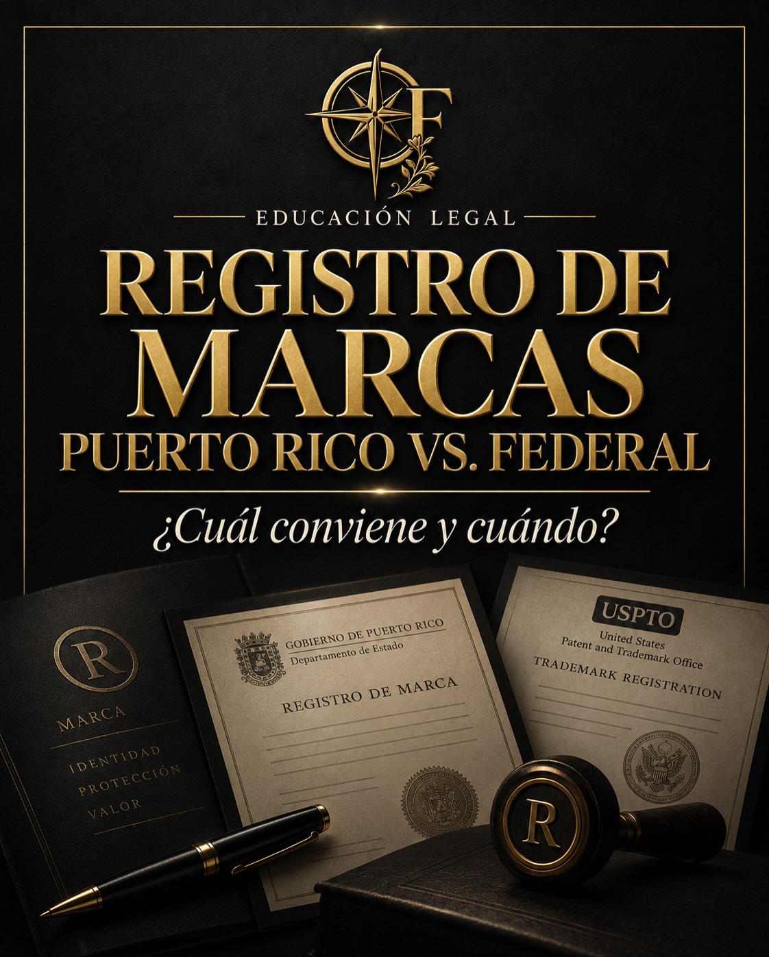 Portada: Derecho de Marcas: registro en Puerto Rico vs. registro federal
